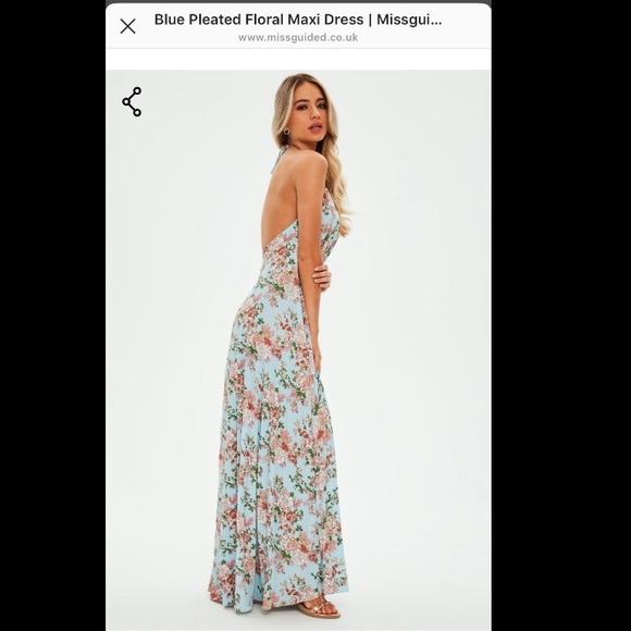 light blue maxi dress uk